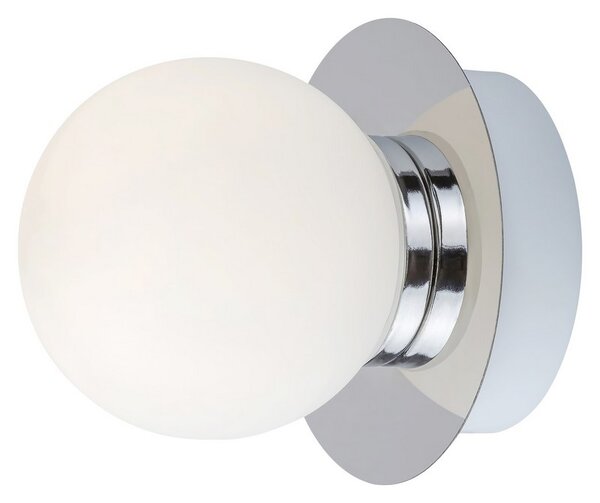 Rabalux Přisazené svítidlo do koupelny Becca 1x28W | G9 | IP44 - chrom