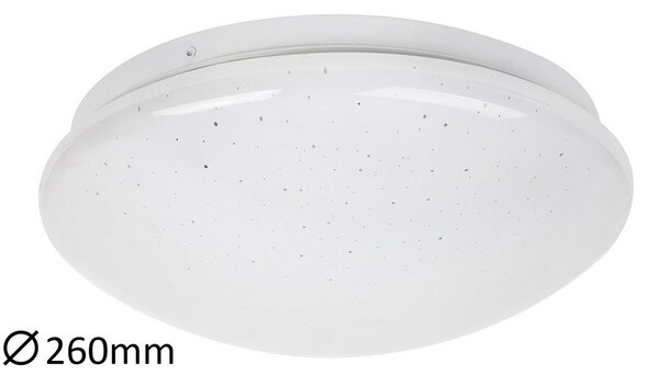 Rabalux LED přisazené stropní svítidlo Lucas 12W | 700lm | 4000K | IP20 | 26cm - kruhové bílé
