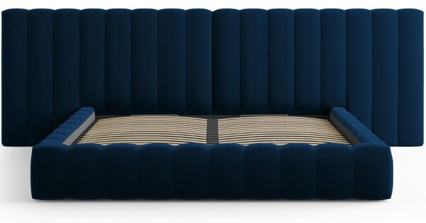 Micadoni Sametová postel Kelp 200 x 200 cm