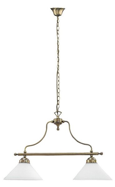 Rabalux Závěsný lustr Marian 2x60W/E27/230V/IP20 - bronz