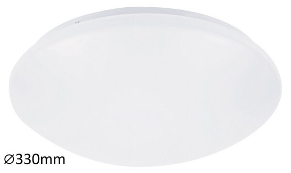 Rabalux LED stropní svítidlo Lucas 18W | 1170lm | 4000K| IP20 | 33cm - kruhové bílé