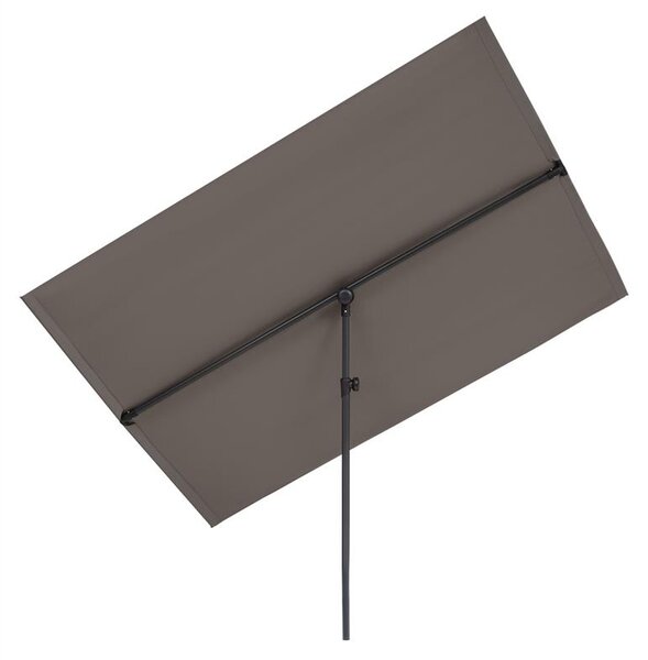 Blumfeldt Flex-Shade XL slunečník, 150 x 210 cm, polyester, UV 50, tmavě šedý