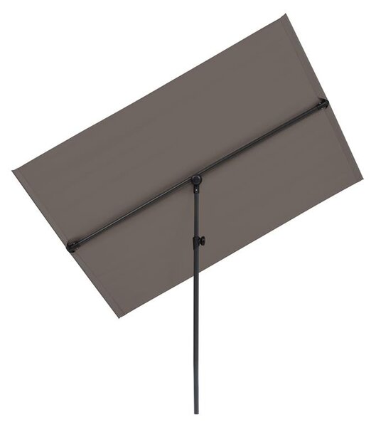 Blumfeldt Flex-Shade L slunečník, 130 x 180 cm, polyester, UV 50, tmavě šedý