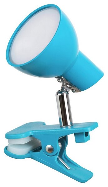 Rabalux NOAH LED lampička s klipem 5W | 360lm | 3000K - modrá