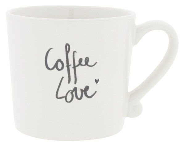 Bastion Collections hrnek COFFEE LOVE 200 ml, bílý