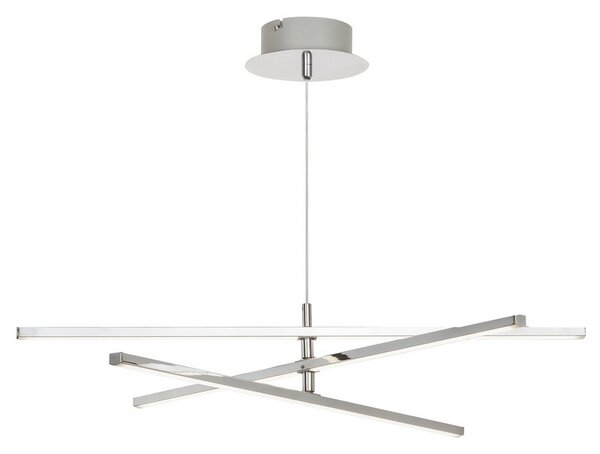 Rabalux LED závěsné stropní svítidlo Meredith 1x18W | 1500lm | 4000K - chrom
