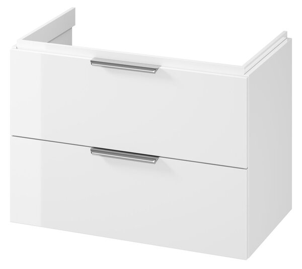 Cersanit Malika, závěsná umyvadlová skříňka 794x450x551 mm, bílá lesklá, S598-048-DSM