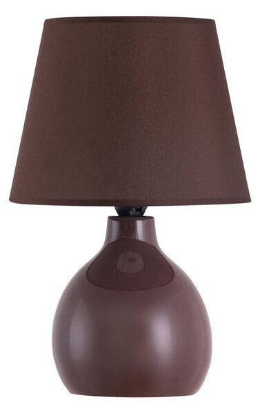 Rabalux INGRID stolní lampička max. 1x40W | E14 | IP20 - hnědá