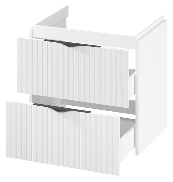 Cersanit Tirso, závěsná skříňka pod umyvadlo 594x447x572 mm, bílá matná, S1015-007