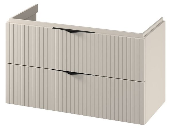 Cersanit Tirso, závěsná skříňka pod umyvadlo 994x447x572 mm, béžová matná, S1015-013