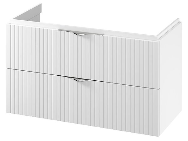 Cersanit Tirso, závěsná skříňka pod umyvadlo 994x447x572 mm, bílá matná, S1015-014