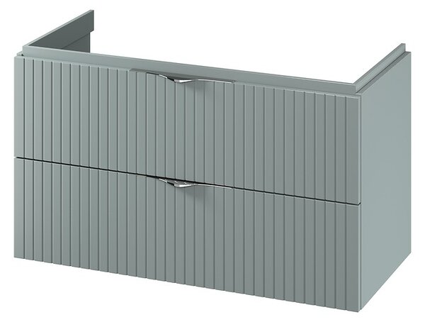 Cersanit Tirso, závěsná skříňka pod umyvadlo 994x447x572 mm, zelená matná, S1015-012