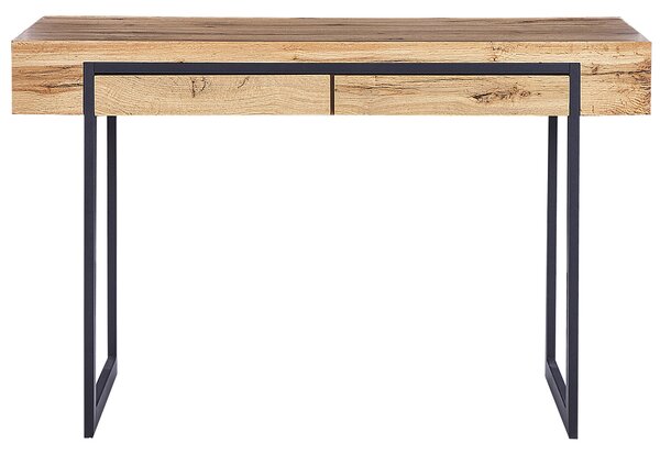 Pracovní stůl VIDA Světle hnědá 120 cm 55 cm s úložným prostorem