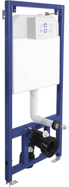 Laveo Laveo, závěsný set pod omítku Akan + závěsná WC mísa Desna s toaletním sedátkem z duroplastu, Vortex splachování, bílá lesklá, LAV-SETDESNAGD