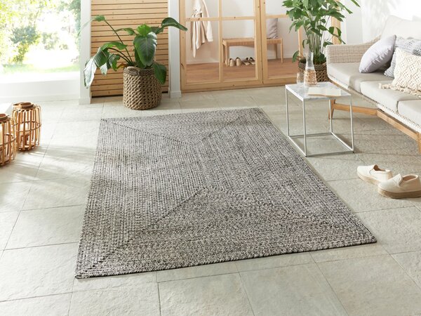 Hanse Home, Kusový koberec Braided 105552 Melange – na ven i na doma, 200x290, béžová, chodba / předsíň