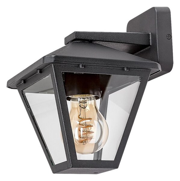 Rabalux Venkovní nástěnné svítidlo PARAVENTO max. 1x40W | E27 | IP44 - černá