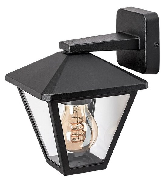 Rabalux Venkovní nástěnné svítidlo PARAVENTO max. 1x40W | E27 | IP44 - černá