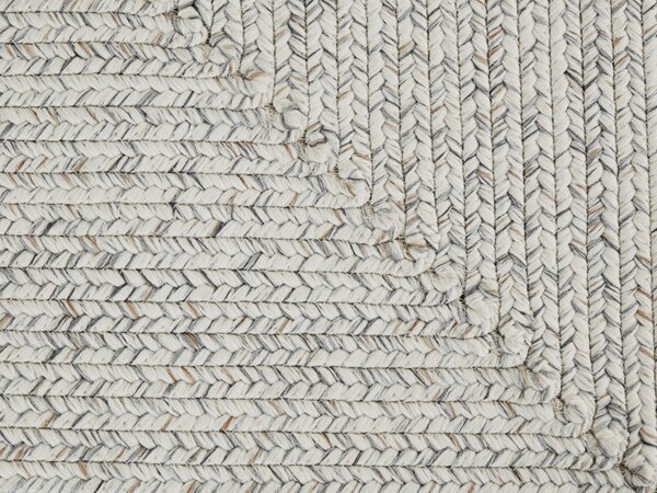 Hanse Home, Kusový koberec Braided 105553 Light Melange – na ven i na doma, 80x150, bílá, chodba / předsíň