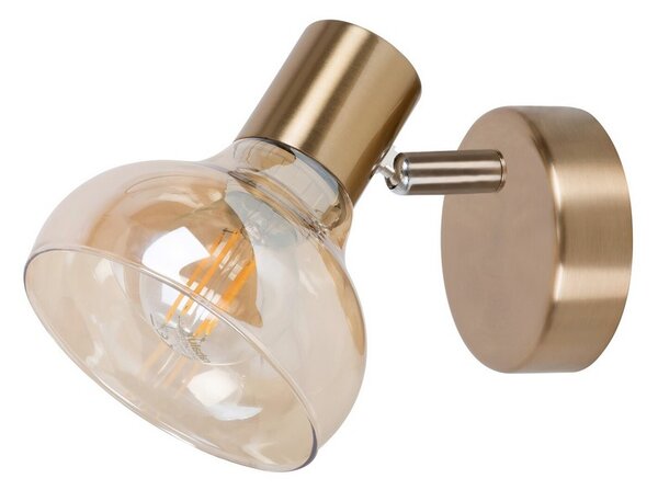 Rabalux HOLLY nástěnné bodové svítidlo max. 1x40W | E14 | IP20 - antická zlatá