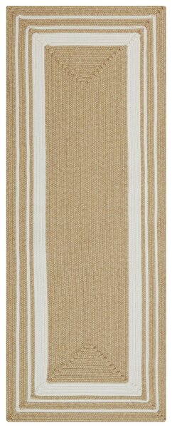 Hanse Home, Kusový koberec Braided 105556 Creme Beige – na ven i na doma, 120x170, béžová, chodba / předsíň
