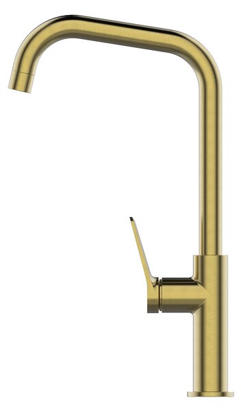 Invena Alonia, vysoká dřezová baterie h-373, zlatá matná, INV-BZ-70-009-V