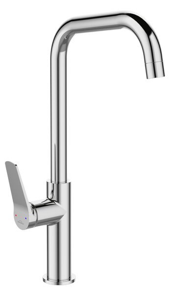 Invena Alonia, vysoká dřezová baterie h-373, chromová, INV-BZ-70-001-V