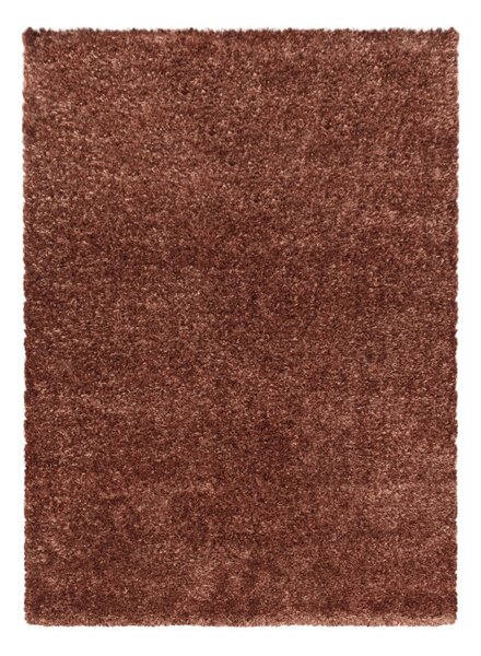 Ayyildiz, Chlupatý kusový koberec Brilliant Shaggy 4200 Copper | Hnědá Typ: 140x200 cm