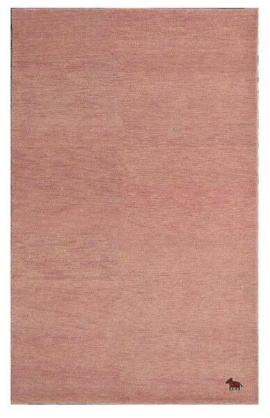 Ručně všívaný kusový koberec Asra wool pink ROZMĚR: 160x230