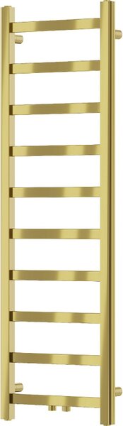 Mexen, koupelnový radiátor Mexen Bolt 1200 x 400 mm, 220 W, zlatý - W126-1200-400-00-50