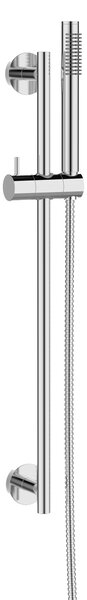 Invena Alonia, sprchový sloup s ruční sprchovou soupravou, 1-funkce, chromová, INV-AU-70-Z01-V