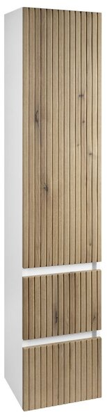 Aqualine Aqualine, PANEDA STRIP skříňka vysoká 35x165x31cm, dub emporio, levá/pravá, PN265