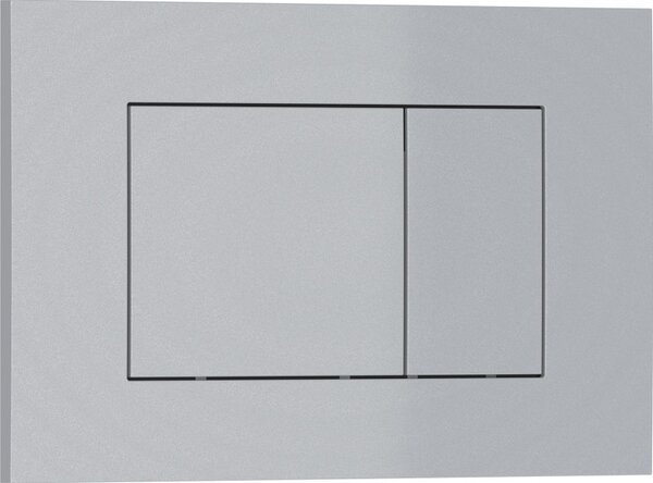 Mexen Tex 02, splachovací tlačítko, matný chrom, 6102-04