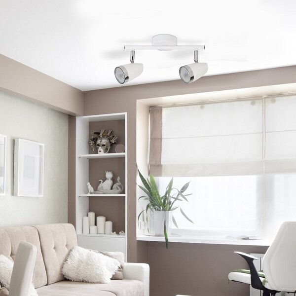 Rabalux KAREN 6667 LED stropní bodové svítidlo 2x4W | 560lm | 3000K | IP20 - bílá