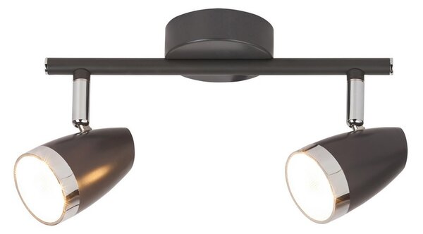Rabalux KAREN 6513 LED stropní bodové svítidlo 2x4W | 560lm | 3000K | IP20 - černá