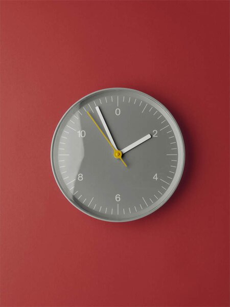 HAY Nástěnné hodiny Wall Clock, grey