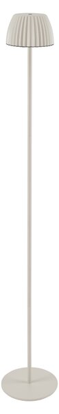 Livarno® Aku stojací LED lampa s USB a dotykovým stmívačem (béžová) (100404698002)