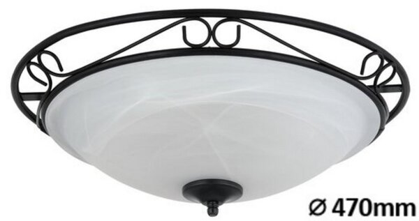 Rabalux ATHEN stropní svítidlo max. 3x60W | E27 | IP20