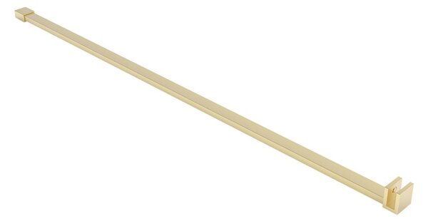 Erga Paris, stabilizační vzpěra pro sprchové zástěny o tloušťce skla 8mm, délka max. 100% 150cm, zlatá lesklá, ERG-V02-PARIS-BAR-GD