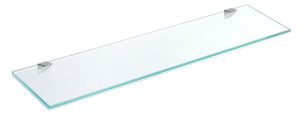 Polička skleněná k zrcadům LED délka / šířka cm: 40x14