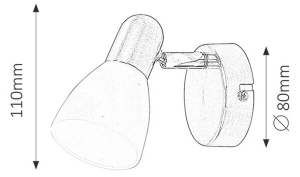 Rabalux SOMA bodové svítidlo 6301