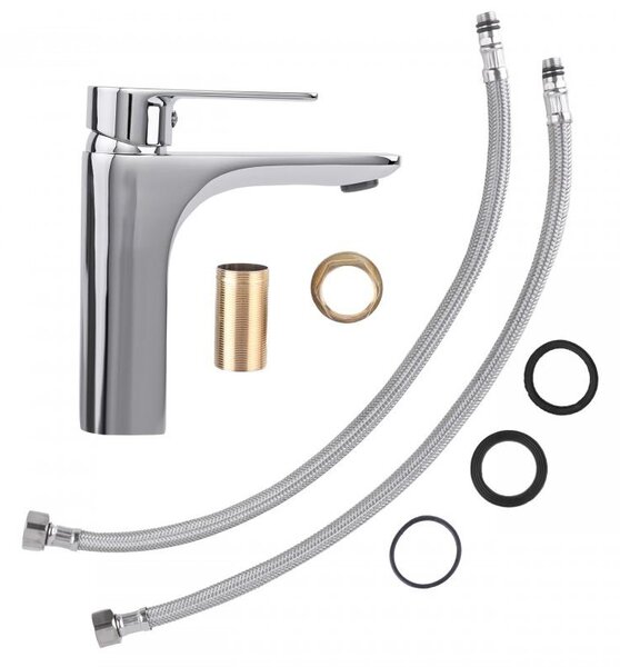 Erga Remi, umyvadlová baterie h-165, chromová, ERG-YKA-BU.REMI36-CHR