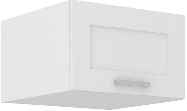 STOLARz 60 cm skříňka horní jednodveřová (hloubka 57 cm) LUNA Barevné provedení LUNA: Bílá / Bílá