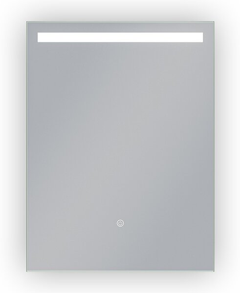 Erga Scarlet, obdélníkové LED zrcadlo 60x80cm, 460 lm, 3 barvy světla, přední osvětlení, ERG-V01-128-6080-00