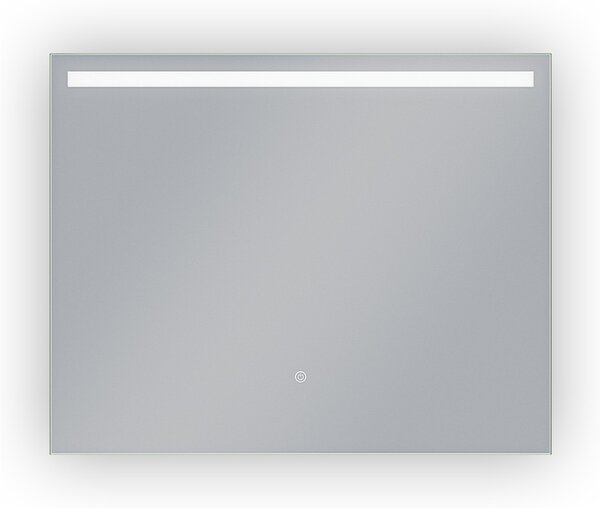 Erga Scarlet, obdélníkové LED zrcadlo 100x80cm, 690 lm, 3 barvy světla, přední osvětlení, ERG-V01-128-1080-00