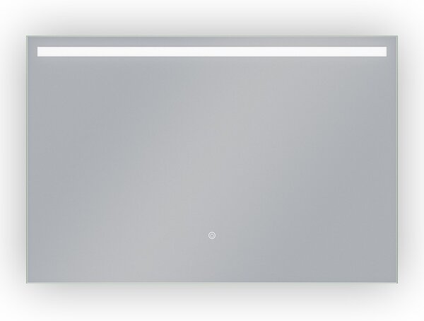 Erga Scarlet, obdélníkové LED zrcadlo 120x80cm, 920 lm, 3 barvy světla, přední osvětlení, ERG-V01-128-1280-00