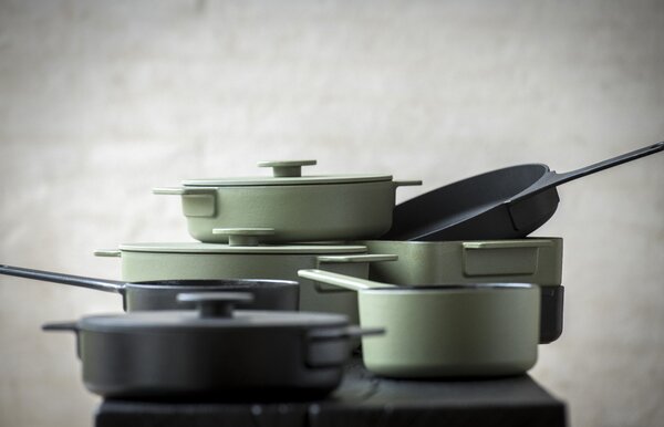 Serax Litinový hrnec Surface Casserole Black - 1,9 l SR146