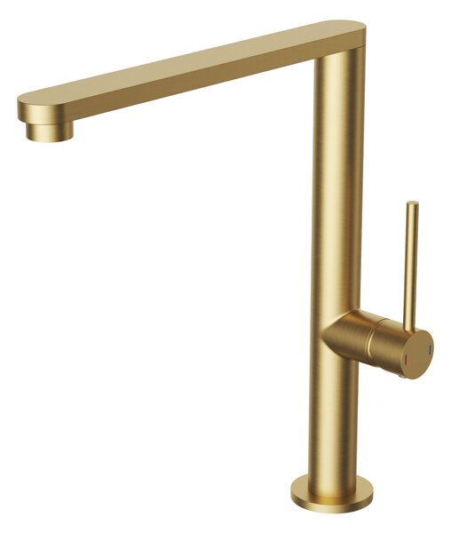 Gamma Nook Pro, vysoká dřezová baterie h-293, zlatá matná, GMA-BNKP-BGD