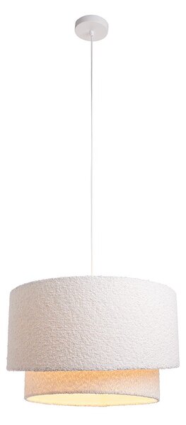 FONISSI Závěsná lampa buklé - bílá