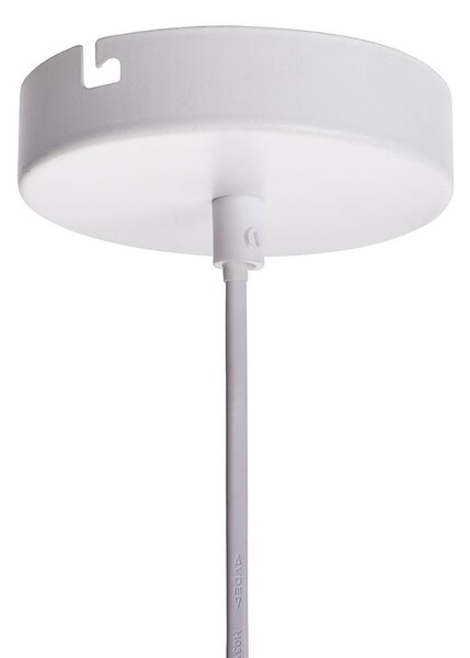 FONISSI Závěsná lampa buklé - bílá