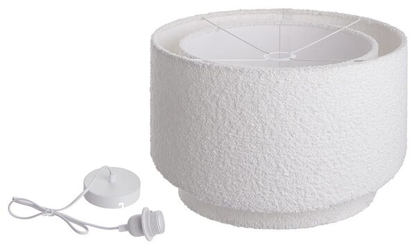 FONISSI Závěsná lampa buklé - bílá
